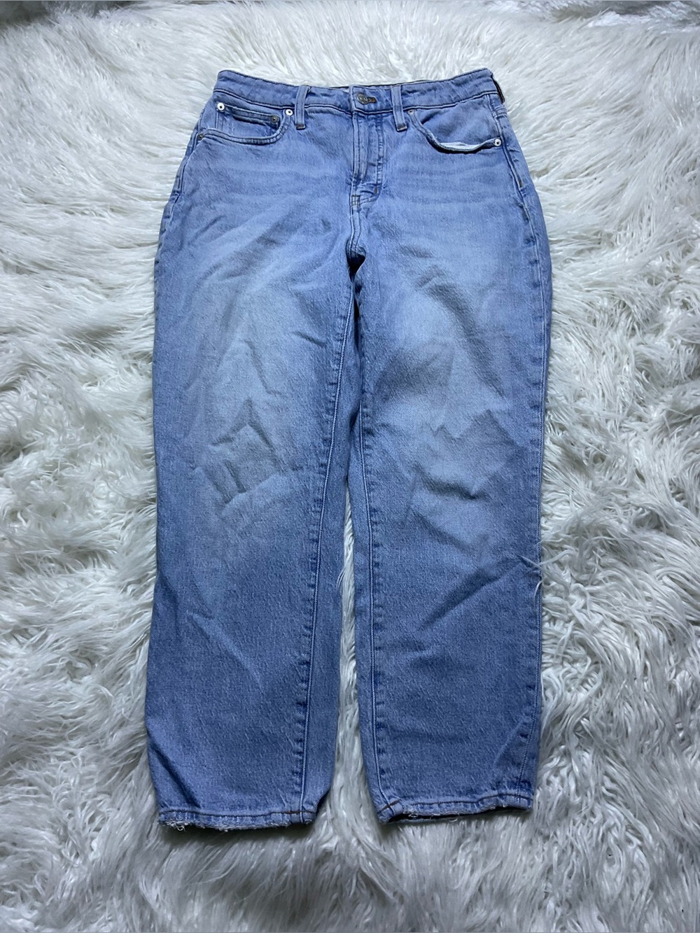Madewell The Petite Curvy Perfect Vintage Jean in Fiore Wash